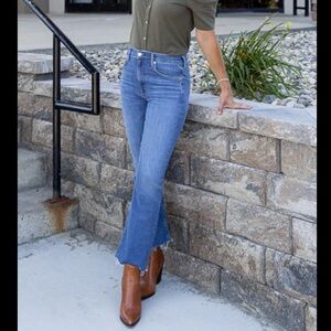 Citizens Of Humanity Blue Boot Cut Jeans